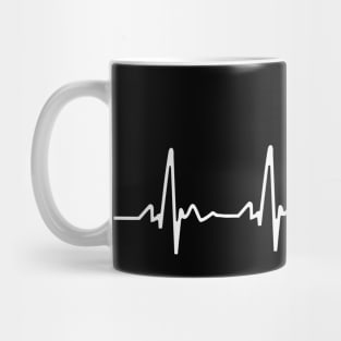 Bear Heartbeat Funny Gift Mug